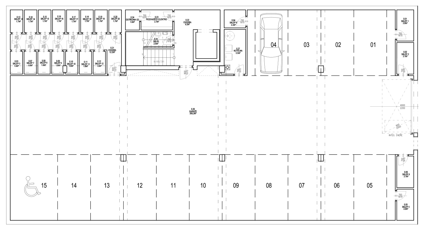Podzemní podlaží Podzemní podlaží
